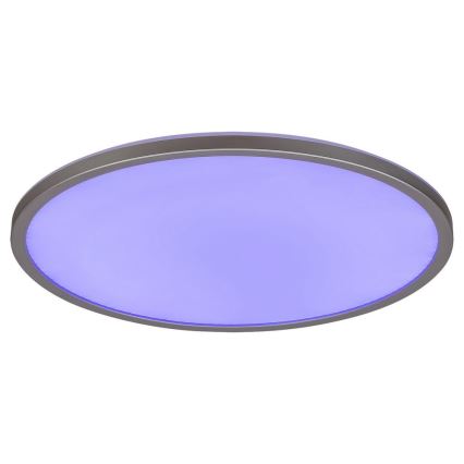 Rabalux - LED RGB dimeriuojamas lubų šviestuvas LED/22W/230V Wi‑Fi Tuya su nuotoliniu pulteliu, skersmuo 41,5 cm