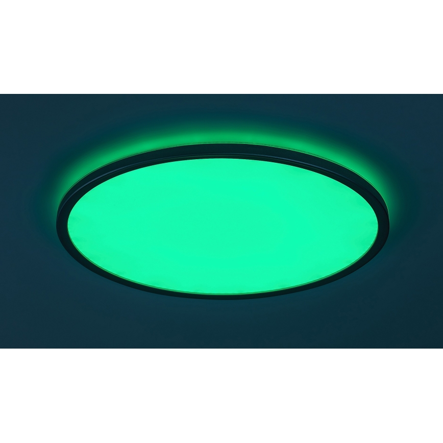 Rabalux - LED RGB pritemdomas lubinis šviestuvas LED/22W/230V Wi-Fi + nuotolinio valdymo pultas