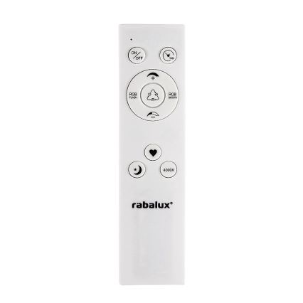 Rabalux - LED RGB pritemdomas lubinis šviestuvas LED/22W/230V Wi-Fi + nuotolinio valdymo pultas