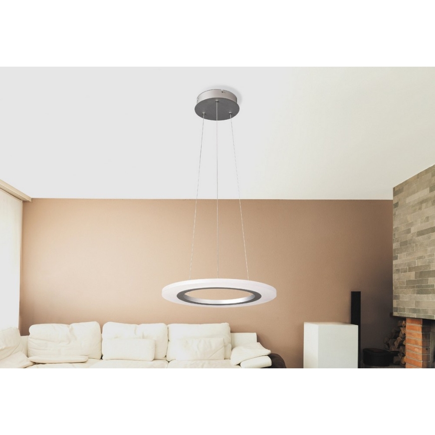 Rabalux 2428 - LED sietynas ADRIENNE LED/20W/230V sidabras