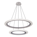 Rabalux 2429 - LED sietynas ADRIENNE LED/62W/230V sidabras