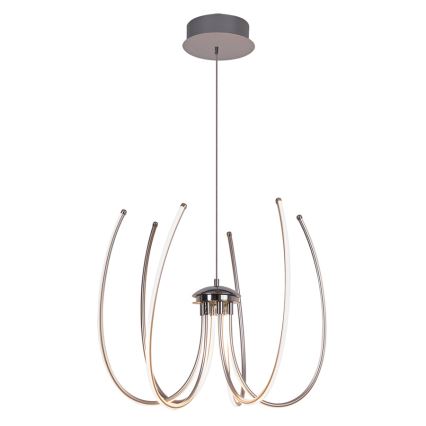 Rabalux 2434 - LED sietynas ALISHA LED/62W/230V sidabras