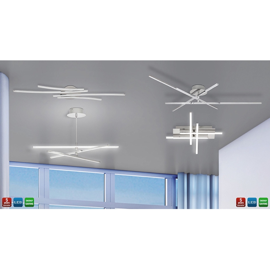 Rabalux 2478 - Lubinis LED šviestuvas MEREDITH LED/18W/230V