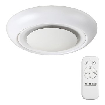 Rabalux 2492 - LED RGB pritemdomas lubinis šviestuvas CALVIN LED/18W/230V baltas