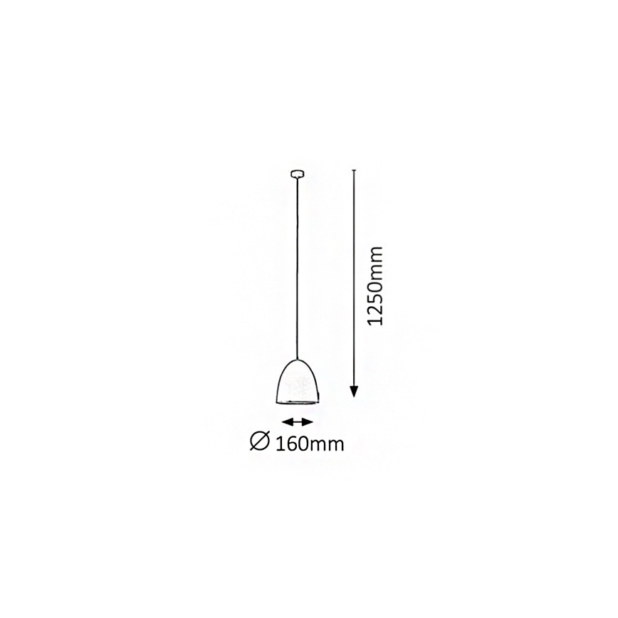 Rabalux 2589 - Sietynas OLIVIA 1xE27/60W/230V