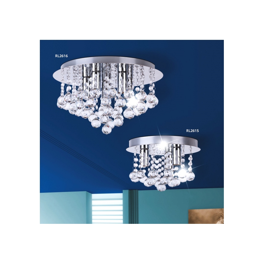 Rabalux 2615 - Lubinis šviestuvas CORINNA 3xE14/40W/230V