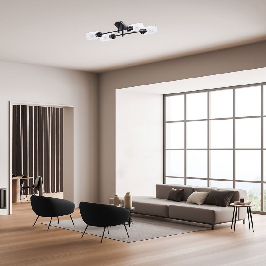 Rabalux - Prie lubų montuojamas šviestuvas 4xE27/40W/230V 21,5x82 cm