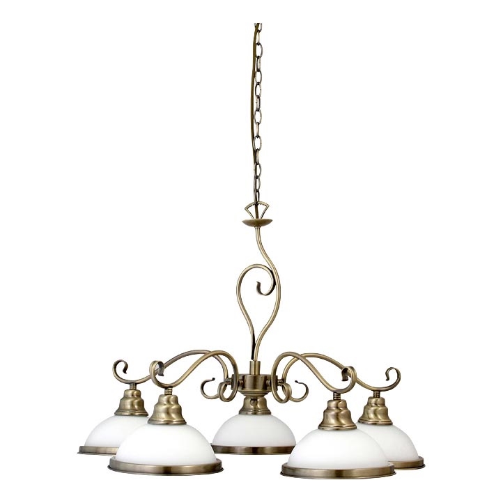 Rabalux 2755 - Sietynas ELISETT 5xE27/60W/230V