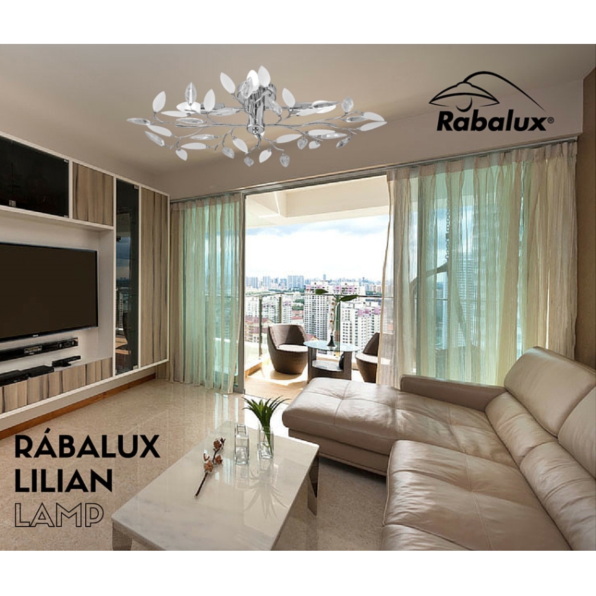 Rabalux 2839 - Lubinis šviestuvas LILIAN 4xE14/40W/230V