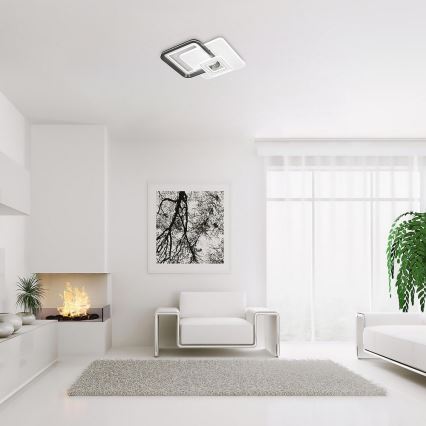 Rabalux - LED Reguliuojamas ant pagrindo montuojamas sietynas LED/48W/230V 3000K/4000K/6000K + VP