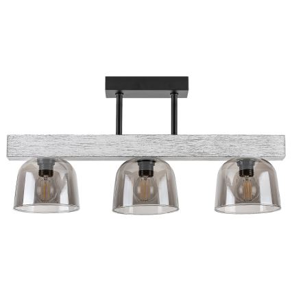 Rabalux - Sietynas ant stulpo 3xE14/40W/230V
