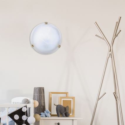 Rabalux - Lubinis šviestuvas 1xE27/60W/230V alabastrinis stiklas