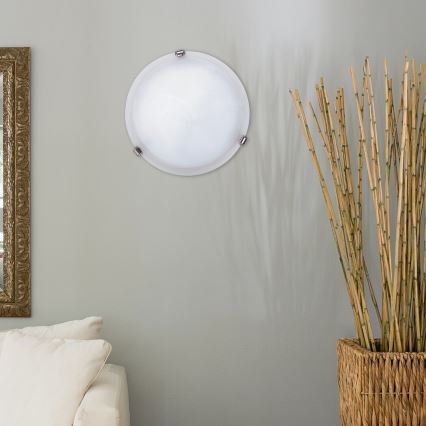 Rabalux - Lubinis šviestuvas 1xE27/60W/230V alabastrinis stiklas