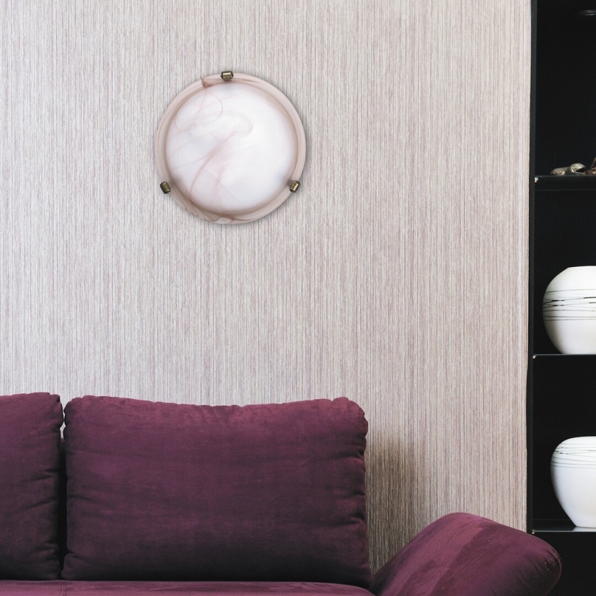 Rabalux - Lubų šviestuvas 1xE27/60W/230V alabastrinis stiklas