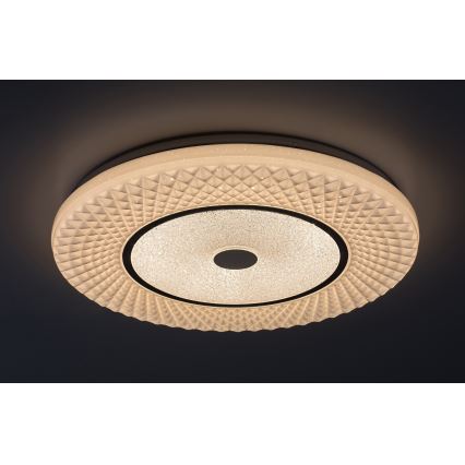 Rabalux - reguliuojamas LED lubinis šviestuvas LED/72W/230V 3000-6500K su nuotoliniu valdymu, skersmuo 48 cm