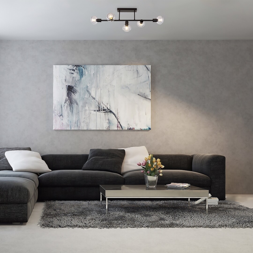 Rabalux - Sietynas ant stulpo 5xE14/40W/230V