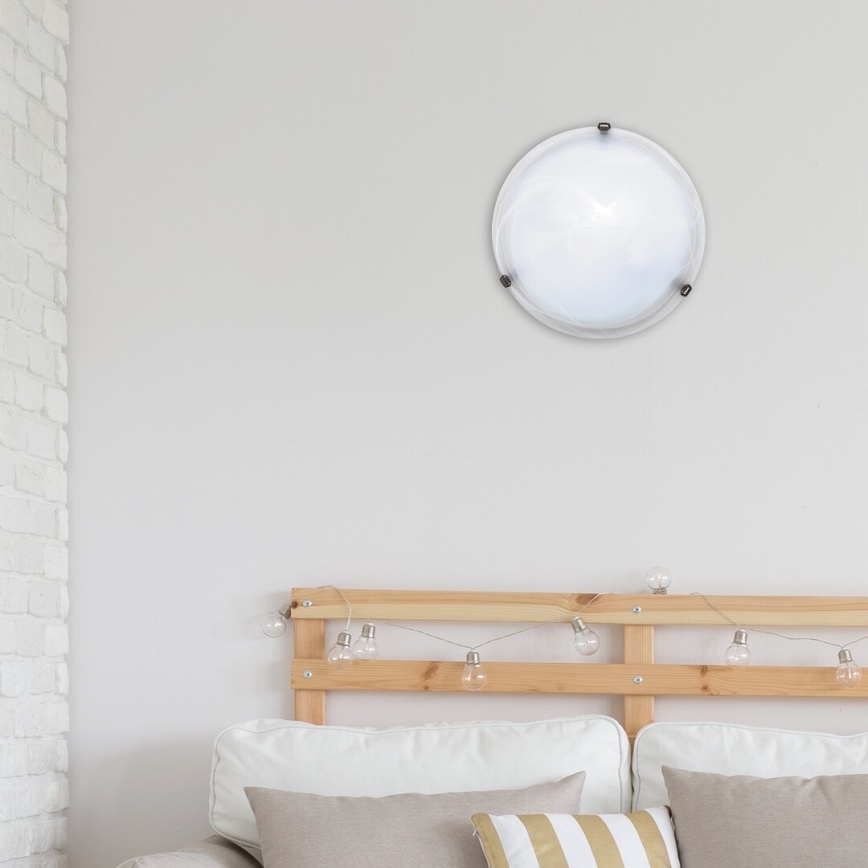 Rabalux - Lubinis šviestuvas 2xE27/60W/230V alabastrinis stiklas