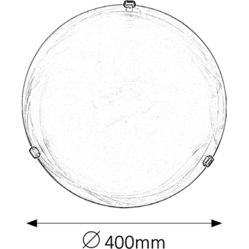 Rabalux - Lubinis šviestuvas 2xE27/60W/230V alabastrinis stiklas