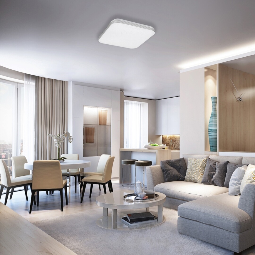 Rabalux - LED lubų šviestuvas LED/36W/230V kvadratinis 53x53 cm