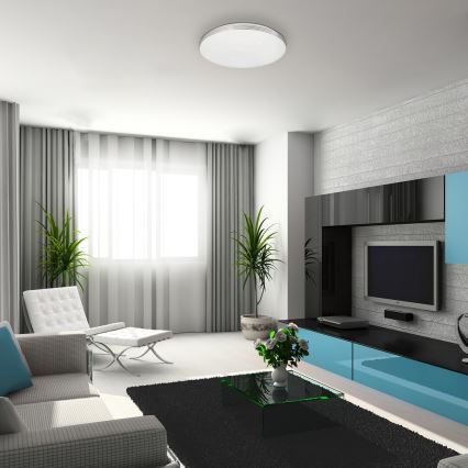 Rabalux - LED lubinis šviestuvas LED/36W/230V, apvalus, 53x53 cm