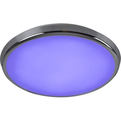 Rabalux - LED RGB Lubinis vonios šviestuvas LED/18W/230V diametras 30 cm 3000-6500K IP44 + nuotolinio valdymo pultas