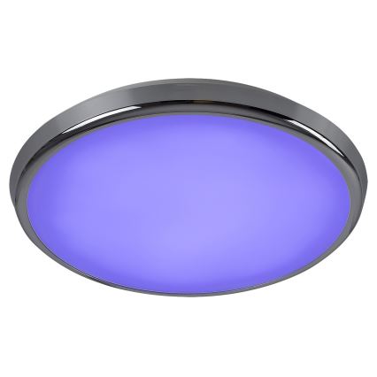 Rabalux - LED RGB Lubinis vonios šviestuvas LED/18W/230V diametras 30 cm 3000-6500K IP44 + nuotolinio valdymo pultas