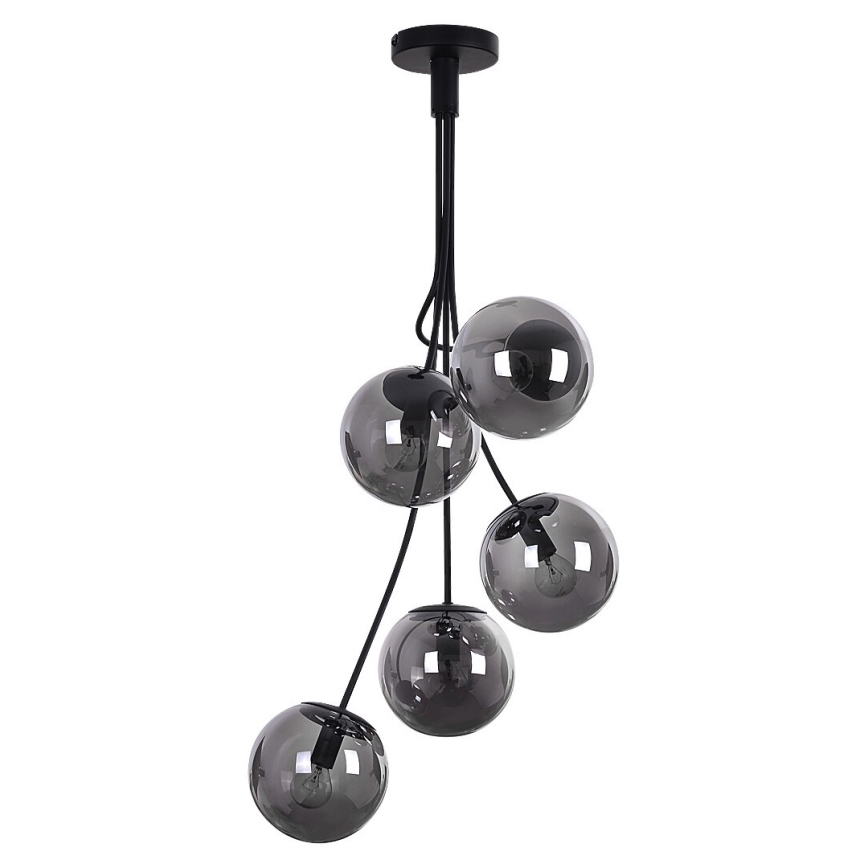 Rabalux - Sietynas ant stulpo 5xE14/40W/230V
