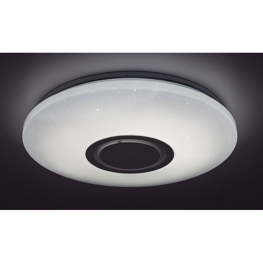 Rabalux - LED RGB pritemdomas lubinis šviestuvas wtih a garsiakalbis LED/24W/230V Wi-Fi + nuotolinio valdymo pultas