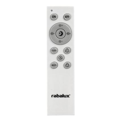 Rabalux - LED RGB pritemdomas lubinis šviestuvas wtih a garsiakalbis LED/24W/230V Wi-Fi + nuotolinio valdymo pultas