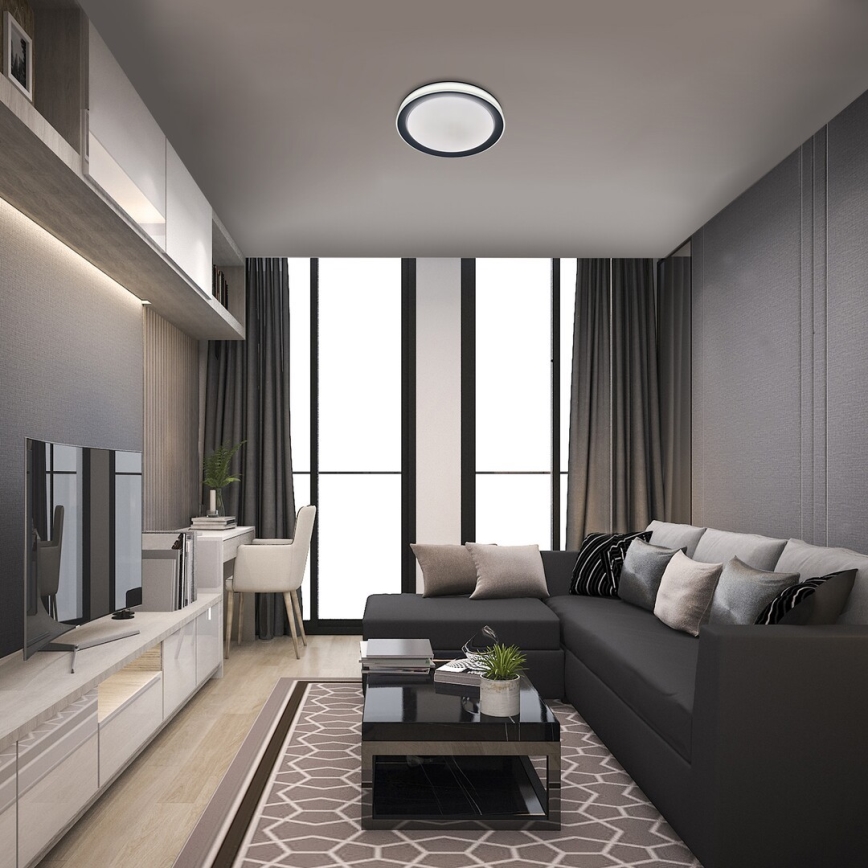Rabalux - LED RGB pritemdomas lubinis šviestuvas LED/40W/230V Wi-Fi 2700-6500K + nuotolinio valdymo pultas