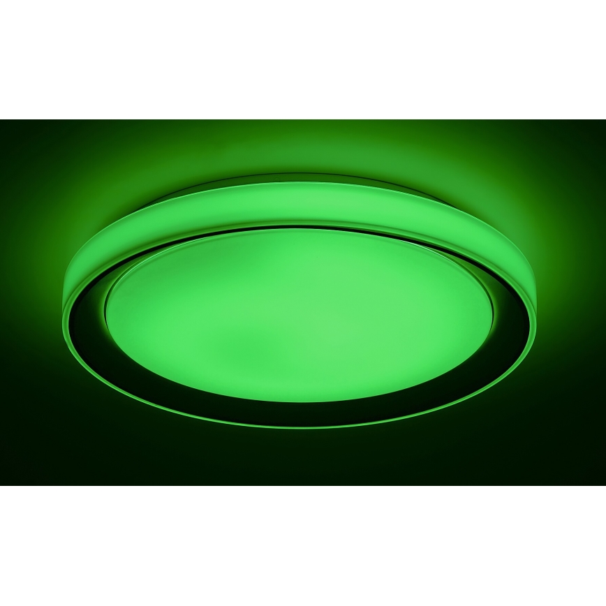 Rabalux - LED RGB pritemdomas lubinis šviestuvas LED/40W/230V Wi-Fi 2700-6500K + nuotolinio valdymo pultas