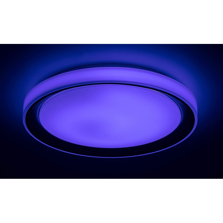 Rabalux - LED RGB pritemdomas lubinis šviestuvas LED/40W/230V Wi-Fi 2700-6500K + nuotolinio valdymo pultas