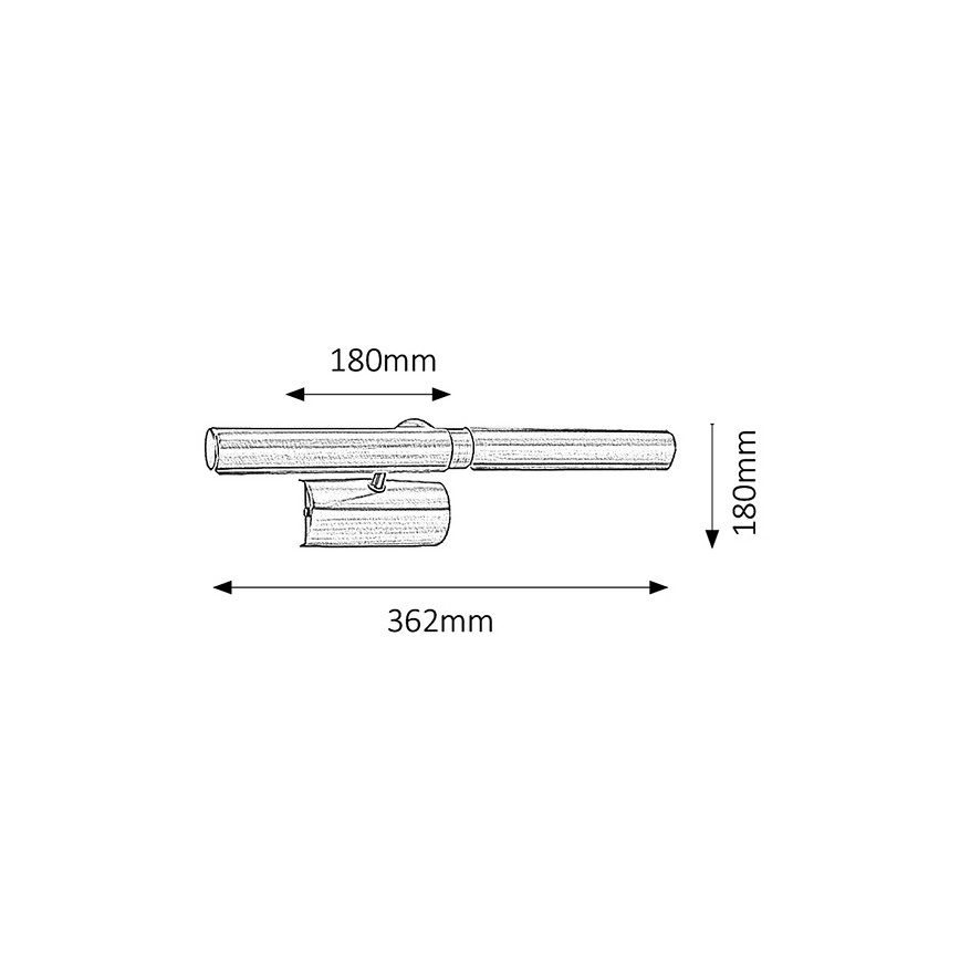 Rabalux - Paveikslų šviestuvas 2xE14/40W/230V
