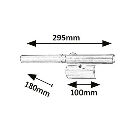 Rabalux - LED paveiklo šviestuvas 2xG9/2W/230V