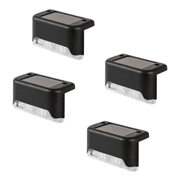 Rabalux - 4 vnt. LED saulės sieninių šviestuvų rinkinys su sutemų jutikliu LED/0,06W/1,2V 300 mAh IP44