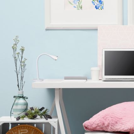 Rabalux - LED stalinė lempa su spaustuku LED/4,5W/230V