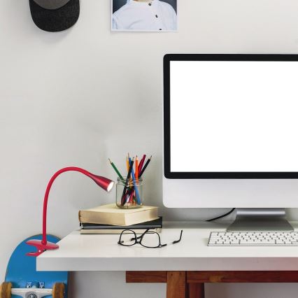 Rabalux - LED stalinė lempa su spaustuku LED/4,5W/230V