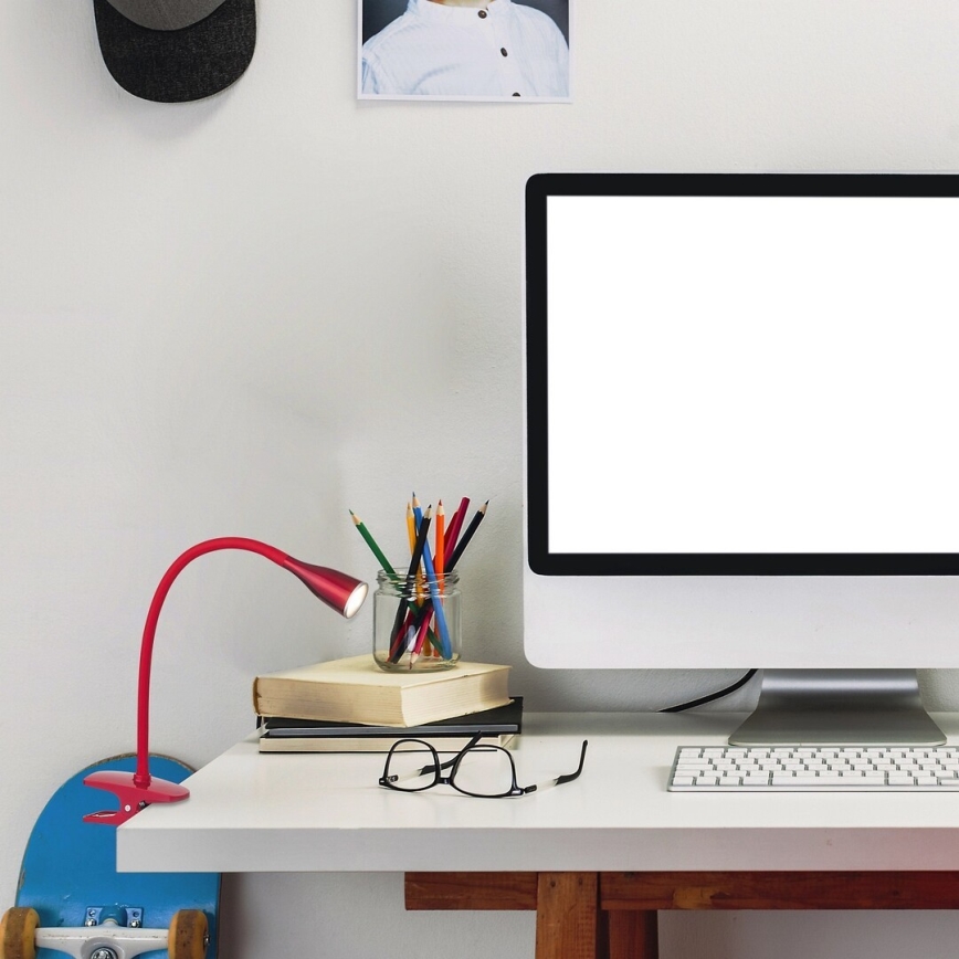 Rabalux - LED stalinė lempa su spaustuku LED/4,5W/230V