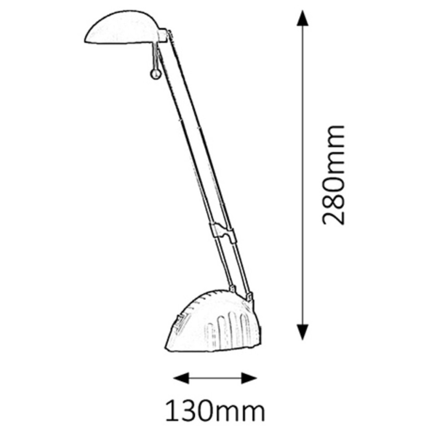 Rabalux - LED stalinis šviestuvas 1xLED/5W/230V