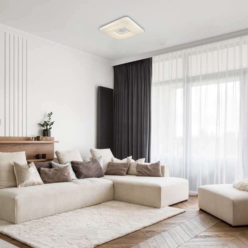Rabalux - dimeriuojamas LED lubinis šviestuvas LED/70W/230V su nuotoliniu pultu 44x44 cm