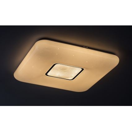 Rabalux - dimeriuojamas LED lubinis šviestuvas LED/70W/230V su nuotoliniu pultu 44x44 cm