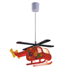 Rabalux 4717 - Vaikiškas sietynas HELICOPTER 1xE27/40W/230V