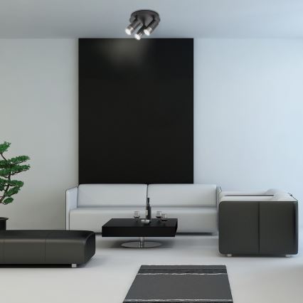 Rabalux - Akcentinis šviestuvas ZIRCON 3xGU10/5W/230V