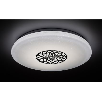 Rabalux - LED RGB pritemdomas lubinis šviestuvas LED/24W/230V Wi-Fi 3000-6500K diametras 39,5 cm + nuotolinio valdymo pultas