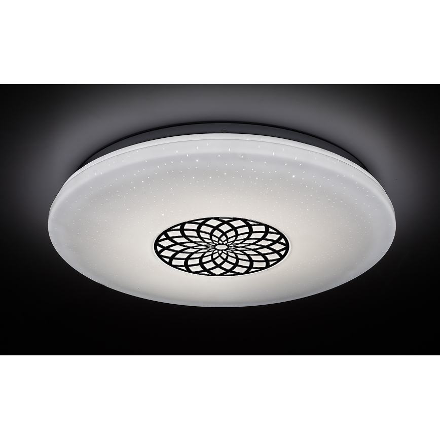 Rabalux - LED RGB pritemdomas lubinis šviestuvas LED/24W/230V Wi-Fi 3000-6500K diametras 39,5 cm + nuotolinio valdymo pultas