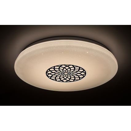 Rabalux - LED RGB pritemdomas lubinis šviestuvas LED/24W/230V Wi-Fi 3000-6500K diametras 39,5 cm + nuotolinio valdymo pultas
