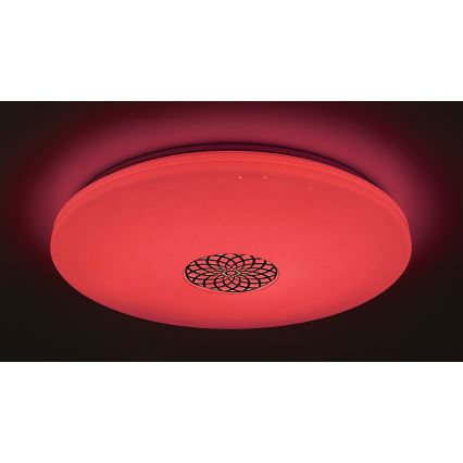 Rabalux - LED RGB pritemdomas lubinis šviestuvas LED/40W/230V Wi-Fi 3000-6500K diametras 60 cm + nuotolinio valdymo pultas