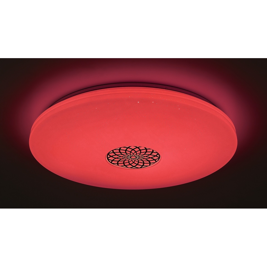 Rabalux - LED RGB pritemdomas lubinis šviestuvas LED/40W/230V Wi-Fi 3000-6500K diametras 60 cm + nuotolinio valdymo pultas