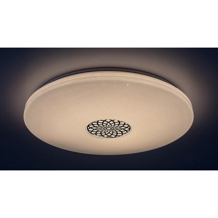 Rabalux - LED RGB pritemdomas lubinis šviestuvas LED/40W/230V Wi-Fi 3000-6500K diametras 60 cm + nuotolinio valdymo pultas