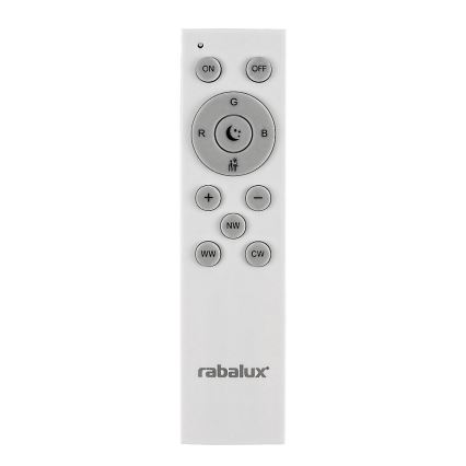 Rabalux - LED RGB pritemdomas lubinis šviestuvas LED/40W/230V Wi-Fi 3000-6500K diametras 60 cm + nuotolinio valdymo pultas